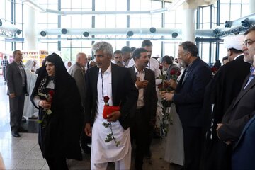 ببینید| آغاز اعزام زائران عمره خراسانی از فرودگاه مشهد