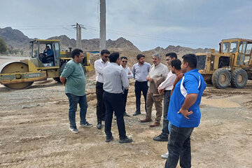 بازدید دو روزه مدیرکل راه وشهرسازی جنوب کرمان از پروژه‌های شهرستان قلعه گنج