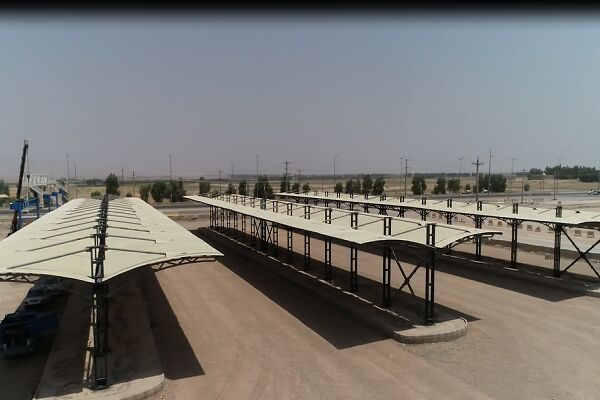 ۲۳ هزار متر سایبان در مرز مهران در دولت سیزدهم احداث شد
