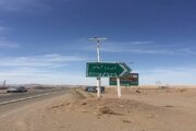نصب چراغ ال ای دی پلیس راهی درمحورهای شریانی شرق استان سمنان