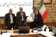 ببینید|اولین جلسه امور بانوان اداره کل راهداری و حمل و نقل جاده ای استان بوشهر  با موضوع «تولد تا شهادت امیر  (ع)»