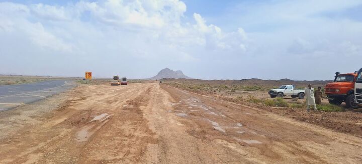 آغاز عملیات اجرایی احداث بزرگراه در محور خاش- سراوان