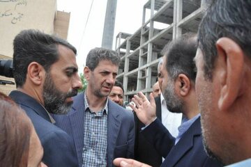 ببینید | بازدید مدیرکل راه و شهرسازی استان اصفهان از پروژه نهضت ملی قهجاورستان