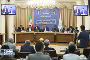 ببینید| حضور وزیر راه وشهرسازی در جلسه شورای هماهنگی حملونقل و ایمنی استان آذربایجان شرقی