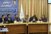 ببینید| حضور وزیر راه و شهرسازی در جلسه شورای مسکن استان آذربایجان شرقی