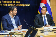 ببینید| دیدار  وزیر راه و شهرسازی جمهوری اسلامی ایران و وزیر حمل و نقل جمهوری کوبا در تهران