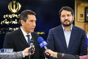 ببینید| دیدار  وزیر راه و شهرسازی جمهوری اسلامی ایران و وزیر حمل و نقل جمهوری کوبا در تهران