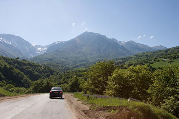 محدودیت تردد در محور قدیم قزوین - رشت جاده قدیم رشت