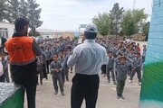 ببينيد | آموزش دانش‌آموزان مدارس حاشيه راه‌هاي  استان اصفهان