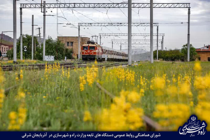 افزایش ۱۹ درصدی بارگیری در راه آهن منطقه آذربایجان