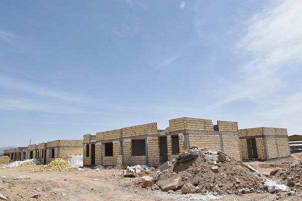 ویدیو | پیشرفت فیزیکی خانههای یک طبقه حیاط دار جایگزین واحدهای ناایمن مسکن مهر سمنان  پیشرفت فیزیکی