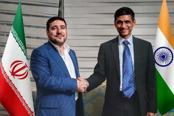 بازدید مدیرعامل سازمان بنادرودریانوردی و سفیر هند از زیرساختها و تجهیزات بندر شهید بهشتی چابهار سفیر هند