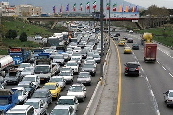 تردد در آزادراه قزوین-کرج محدود میشود قزوین کرج