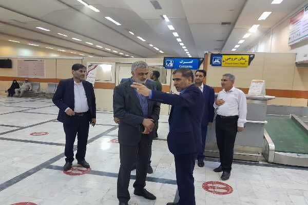 نقاط ضعف و قوت فرودگاههای کشور در عملیات حج تمتع ارزیابی میشود دهقان در کرمان