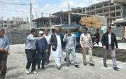 ببینید| بازدید استاندار سیستان و بلوچستان از پروژه های طرح نهضت ملی مسکن زاهدان سایت تفتان شهر