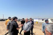 ببینید| بازدید مدیرکل راه و شهرسازی خوزستان از پروژه‌های راهسازی محور اهواز به خرمشهر