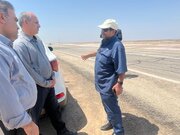 ببینید| بازدید مدیرکل راه و شهرسازی خوزستان از پروژه های راهسازی محور اهواز به خرمشهر