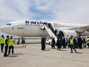 ببینید | اعزام زائران حج تمتع از فرودگاه تبریز