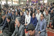 ببینید| حضور کارکنان و مدیران اداره کل راه و شهرسازی خوزستان در مراسم بزرگداشت شهید «آیت الله رییسی»