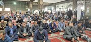 ببینید| حضور کارکنان و مدیران اداره کل راه و شهرسازی خوزستان در مراسم بزرگداشت شهید «آیت الله رییسی»