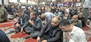 ببینید| حضور کارکنان و مدیران اداره کل راه و شهرسازی خوزستان در مراسم بزرگداشت شهید «آیت الله رییسی»