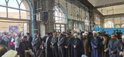 ببینید| حضور کارکنان و مدیران اداره کل راه و شهرسازی خوزستان در مراسم بزرگداشت شهید «آیت الله رییسی»