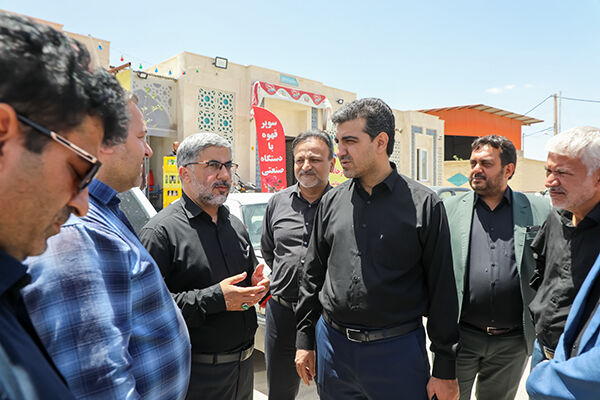 مدیرکل راهداری و حملونقل جادهای استان یزد جهت بررسی مشکلات حوزه راه به مهریز سفر کرد سفرهای شهرستانی مدیرکل راهداری یزد