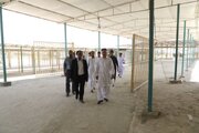 ببینید| بازدید مدیرکل راهداری و حمل و نقل جاده ای جنوب سیستان و بلوچستان از پایانه مرزی ریمدان