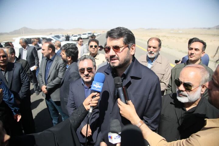 احداث بیش از ۳۴۰ کیلومتر بزرگراه و ۱۰۰۰ کیلومتر راه روستایی در استان سیستان و بلوچستان در دولت سیزدهم  وزیر- افتتاح-سیستان و بلوچستان