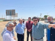ببینید | بازدید مدیرکل راه و شهرسازی خوزستان از پروژه های راهسازی محور تردد زوار اربعین اهواز تا چزابه (طریق الحسین)