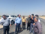 ببینید | بازدید مدیرکل راه و شهرسازی خوزستان از پروژه های راهسازی محور تردد زوار اربعین اهواز تا چزابه (طریق الحسین)