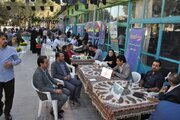 ببینید|برپایی موکب خدمت در گلستان شهدای اصفهان
