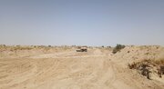 ببینید| آماده‌سازی سایت  ۹۰ هکتاری نهضت ملی مسکن محمد آباد سیستان