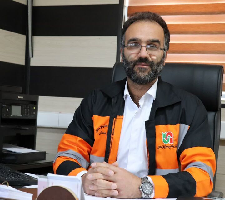 حسین موسوی رئیس اداره راهداری و حمل و نقل جاده شهرستان نهاوند