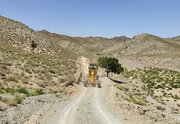 تسطین محورهای روستایی شهرستان نهبندان