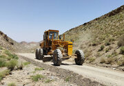 تسطین محورهای روستایی شهرستان نهبندان