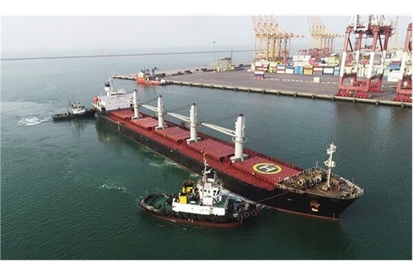 رکورد صادرات از بندرشهید رجایی برای بار سوم در کمتر از یک سال شکسته شد بندر شهید رجایی