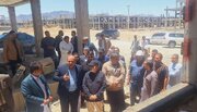ببینید| بازدید استاندار و جمعی از مسئولین سیستان و بلوچستان از پروژه های طرح نهضت ملی مسکن سراوان