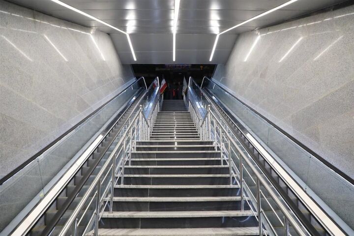 فاز نخست تونل زیرزمینی ایستگاه راه آهن تهران افتتاح شد 