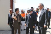 ببینید | بازدید استاندار سیستان و بلوچستان از کارگاه  اورهال و بازسازی ماشین آلات راهداری