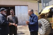 ببینید | بازدید استاندار سیستان و بلوچستان از کارگاه  اورهال و بازسازی ماشین آلات راهداری