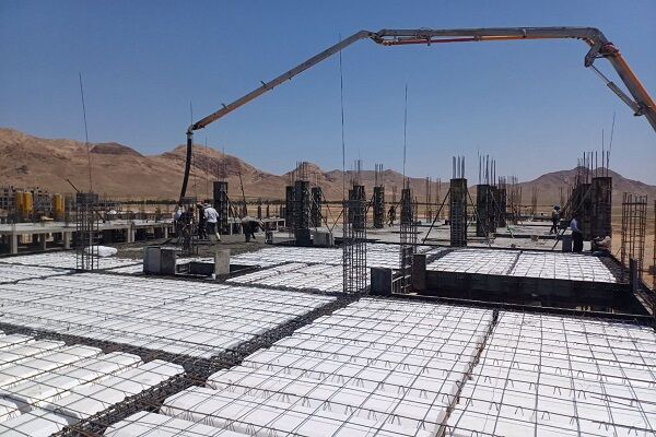 ببینید|ادامه پیشرفت پروژه ۹۲۸ واحدی قرارگاه امام حسن مجتبی(ع) در شرق استان سمنان (شاهرود)