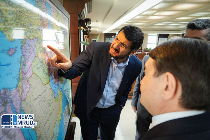 Iran, Russia monitored advancement of the Rasht-Astara Railway Project  دیدار وزیر راه و شهرسازی با دستیار ویژه رئیس جمهور روسیه