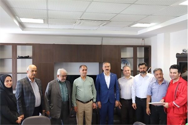 تجلیل از دریانوردان نمونه شناورهای خدماتی مستقر در بنادر نوشهر و فریدونکنار دریانورد مازندران