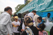 ببینید | برپایی موکب اداره کل راه و شهرسازی استان البرز به مناسبت عید غدیر خم