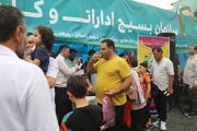ببینید | برپایی موکب اداره کل راه و شهرسازی استان البرز به مناسبت عید غدیر خم