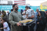 ببینید | برپایی موکب اداره کل راه و شهرسازی استان البرز به مناسبت عید غدیر خم