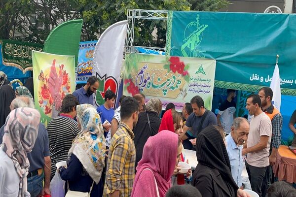 ویدیو| خیرین مسکن ساز و بنیاد مسکن استان تهران در مسیر راهپیمایی عید غدیر خم