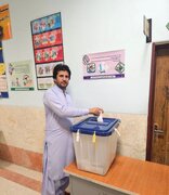 ببینید| حضور با شکوه کارکنان راه و شهرسازی استان سیستان و بلوچستان در چهاردهمین دوره انتخابات ریاست جمهوری