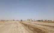 ببینید| آماده‌سازی سایت نهضت ملی مسکن ۹۰ هکتاری محمد آباد سیستان